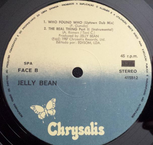 John "Jellybean" Benitez Featuring Elisa Fiorillo - Who Found Who | Chrysalis (415512) - 3