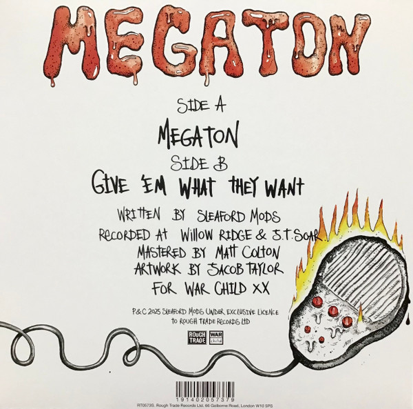 Sleaford Mods - Megaton | Rough Trade (RT0573S) - 2 Sleaford Mods - Megaton | Rough Trade (RT0573S) - 2