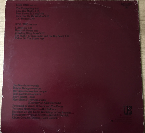 The Doors - L.A. Woman | Elektra (ELK 42 090-B) - 2 The Doors - L.A. Woman | Elektra (ELK 42 090-B) - 2