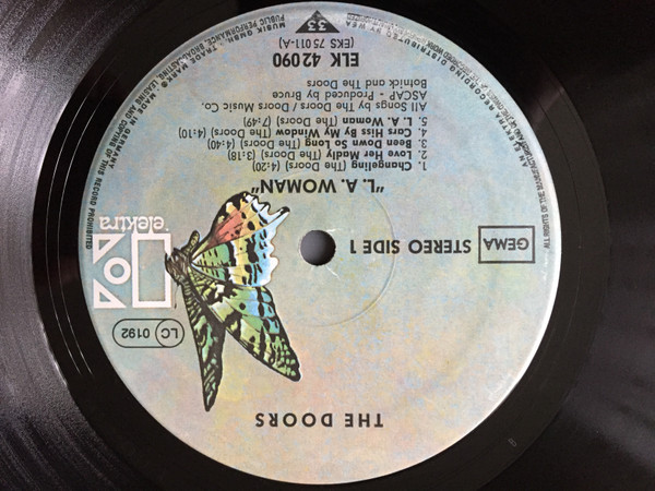 The Doors - L.A. Woman | Elektra (ELK 42 090-B) - 3 The Doors - L.A. Woman | Elektra (ELK 42 090-B) - 3