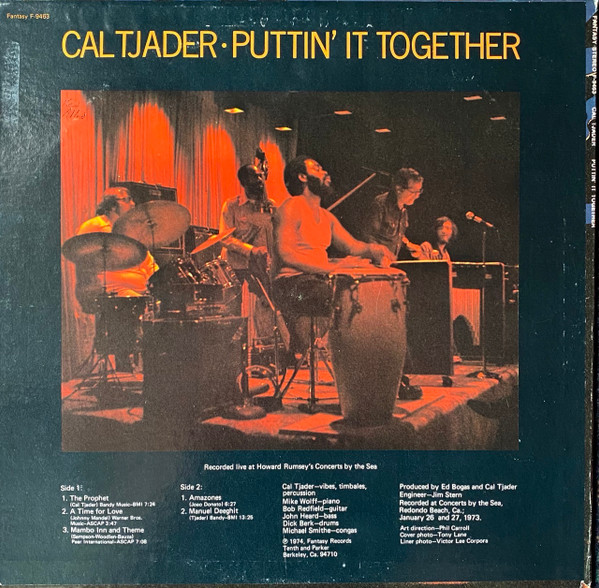 Cal Tjader - Puttin' It Together | Fantasy (F-9463) - 2 Cal Tjader - Puttin' It Together | Fantasy (F-9463) - 2