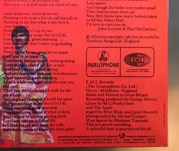 The Beatles - Sgt. Peppers Lonely Hearts Club Band | Parlophone (8E 06404177) - 4