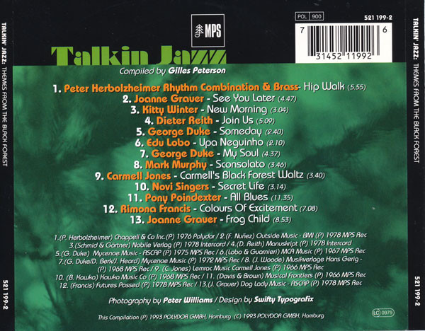 Various - Talkin' Jazz (Themes From The Black Forest) | MPS Records (521 199-2) - 4 Various - Talkin' Jazz (Themes From The Black Forest) | MPS Records (521 199-2) - 4