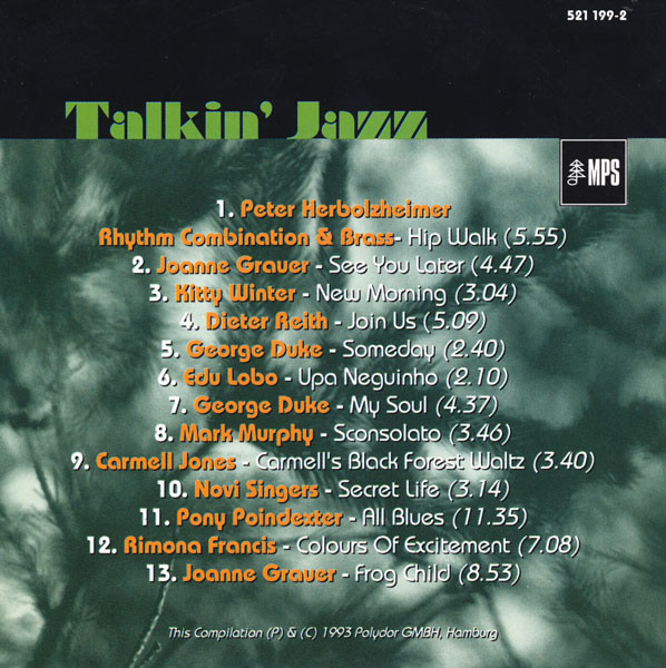 Various - Talkin' Jazz (Themes From The Black Forest) | MPS Records (521 199-2) - 2 Various - Talkin' Jazz (Themes From The Black Forest) | MPS Records (521 199-2) - 2