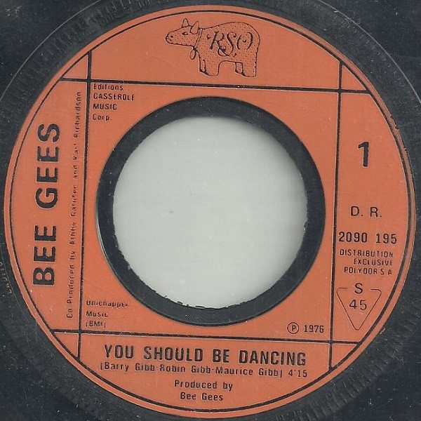 Bee Gees - You Should Be Dancing | RSO (2090 195) - 3