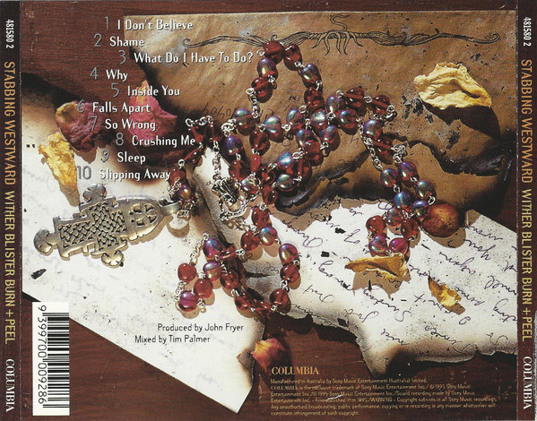 Stabbing Westward - Wither Blister Burn + Peel CD | Columbia (481580 2) - 2 Stabbing Westward - Wither Blister Burn + Peel CD | Columbia (481580 2) - 2