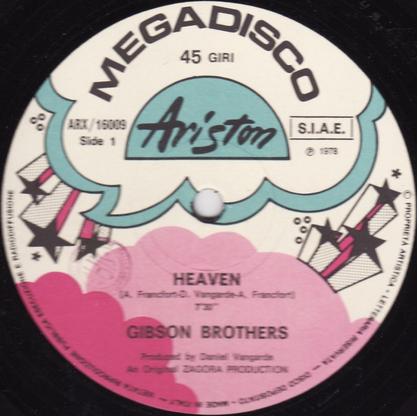 Gibson Brothers - Heaven / Haunted Love | Ariston (ARX/16009) - 3