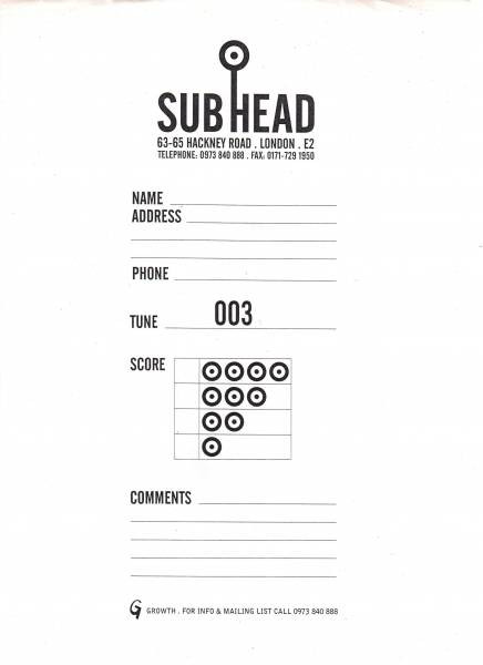 Subhead - 003 | Subhead (SUBHEAD 003) - 3