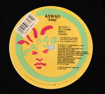 Aswad - Fire | Mango (537 847-1) - main