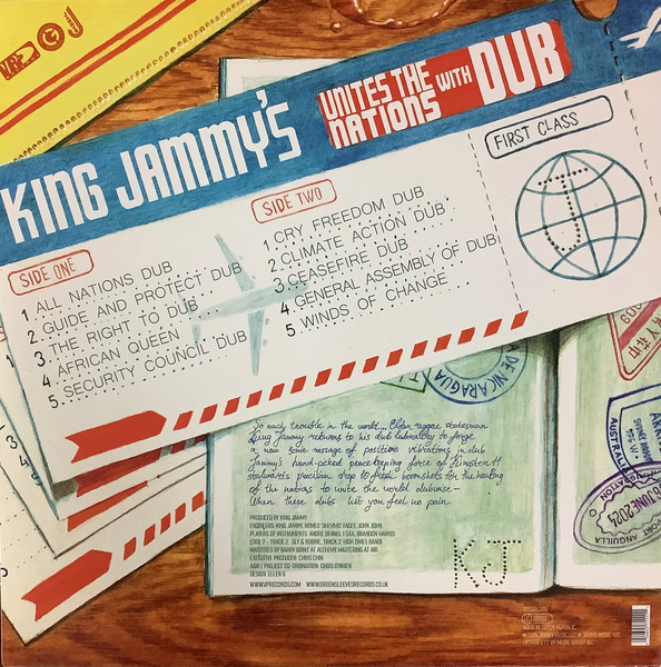 King Jammy - King Jammy's Unites The Nations With Dub | Greensleeves Records (VPGSRL7111) - 2