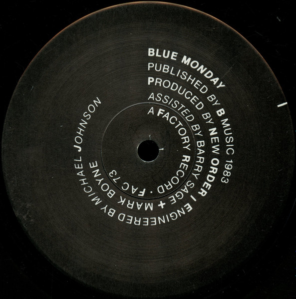 New Order - Blue Monday | Factory (FAC 73) - 3