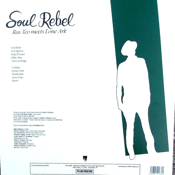Ras Teo meets Lone Ark - Soul Rebel | A-Lone Productions (ARKLP-019) - 2 Ras Teo meets Lone Ark - Soul Rebel | A-Lone Productions (ARKLP-019) - 2