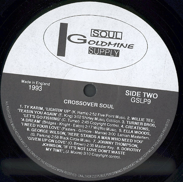 Various - Crossover Soul | Goldmine Soul Supply (GSLP 9) - 4