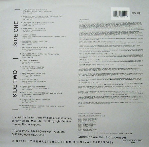 Various - Crossover Soul | Goldmine Soul Supply (GSLP 9) - 2