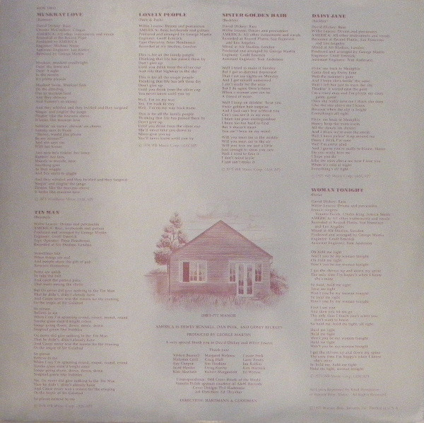 America - History · America's Greatest Hits | Warner Bros. Records (BS 2894) - 4 America - History · America's Greatest Hits | Warner Bros. Records (BS 2894) - 4