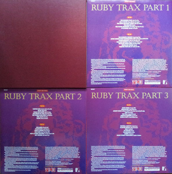 Various - Ruby Trax - The NME's Roaring Forty | New Musical Express (NME40LP) - 3