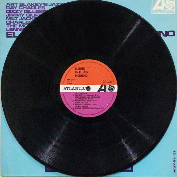 Various - El Blues En El Jazz Moderno | Atlantic (HAT 421-03) - 3 Various - El Blues En El Jazz Moderno | Atlantic (HAT 421-03) - 3