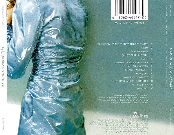Madonna - Ray Of Light | Maverick (9362-46847-2) - 2