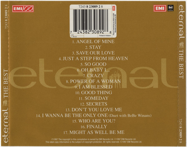 Eternal - The Best | EMI (7243 8 23089 2 8) - 2 Eternal - The Best | EMI (7243 8 23089 2 8) - 2