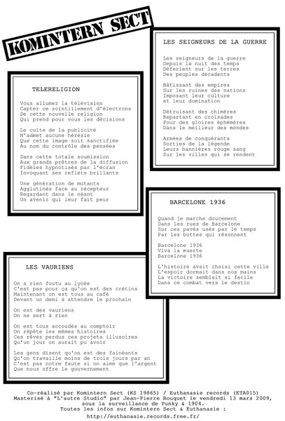 Les Seigneurs De La Guerre