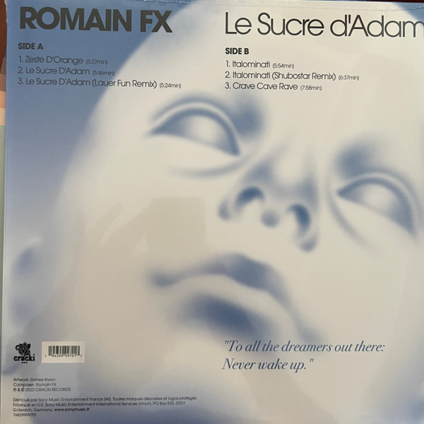 Romain Fx - Le Sucre D'Adam | Cracki Records (19439999701) - 2