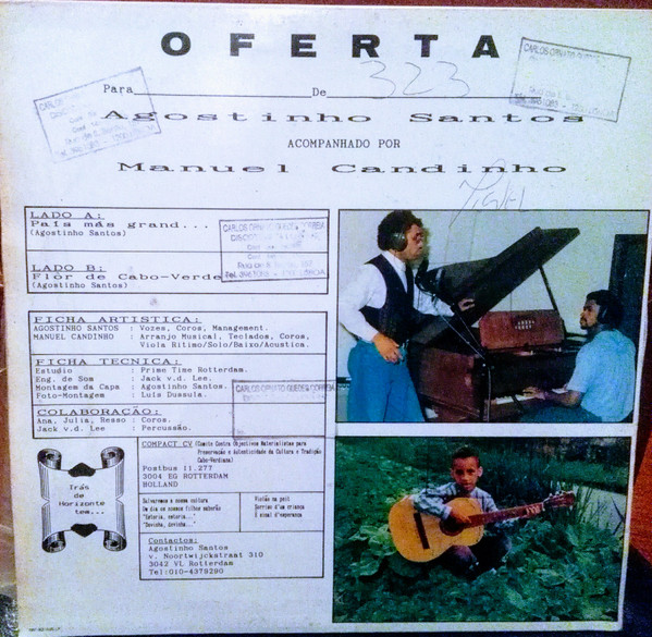 Agostinho Santos - Oferta | Not On Label (Stemra 1991-002- AdS - LP) - 2 Agostinho Santos - Oferta | Not On Label (Stemra 1991-002- AdS - LP) - 2