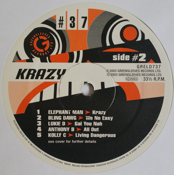 Various - Krazy | Greensleeves Records (GRELD 737) - 4 Various - Krazy | Greensleeves Records (GRELD 737) - 4