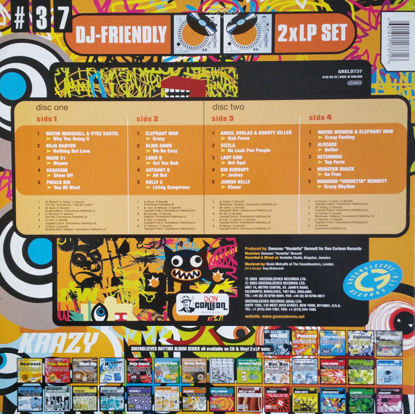 Various - Krazy | Greensleeves Records (GRELD 737) - 2 Various - Krazy | Greensleeves Records (GRELD 737) - 2