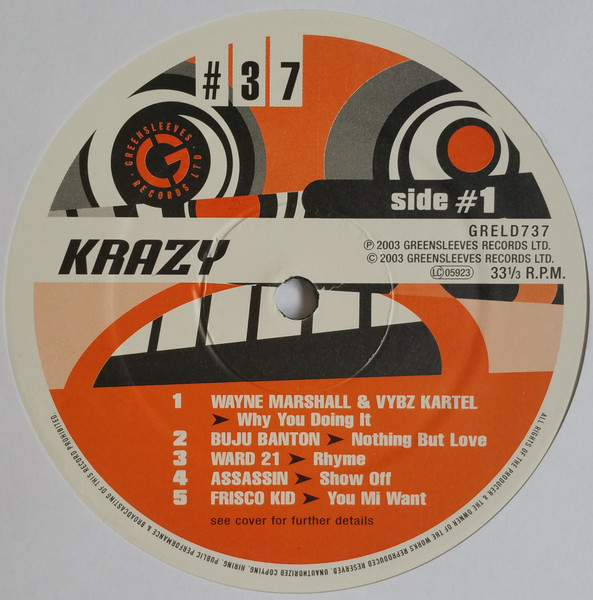 Various - Krazy | Greensleeves Records (GRELD 737) - 3 Various - Krazy | Greensleeves Records (GRELD 737) - 3
