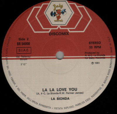 La Bionda - Boxes | Baby Records (BR 54008) - 2