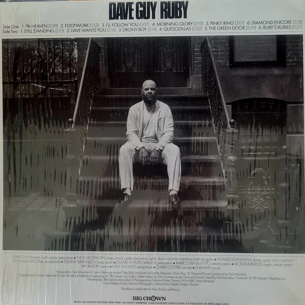 Dave Guy - Ruby | Big Crown Records (BC177-LP-C2) - 4