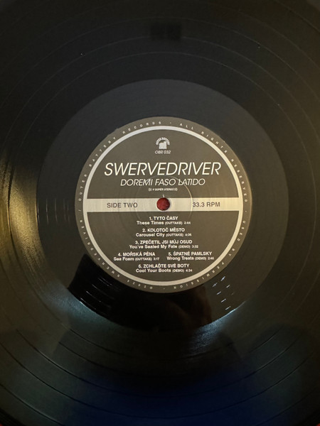 Swervedriver - Doremi Faso Latido | Outer Battery Records (OBR 032) - 4 Swervedriver - Doremi Faso Latido | Outer Battery Records (OBR 032) - 4