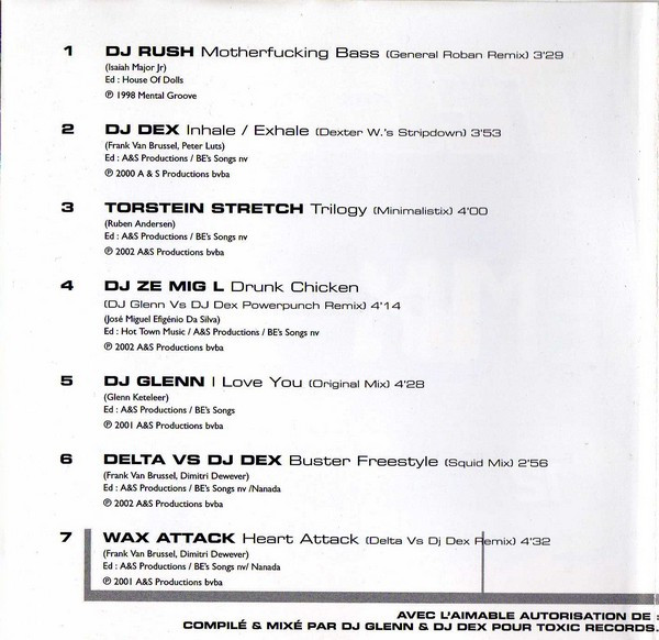 DJ Glenn & DJ Dex - Techno Force N°12 - Le Mix | Inca (TF 024) - 2