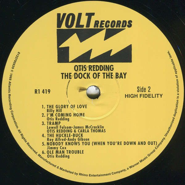 Otis Redding - The Dock Of The Bay | Volt (VOLT 419) - 4 Otis Redding - The Dock Of The Bay | Volt (VOLT 419) - 4