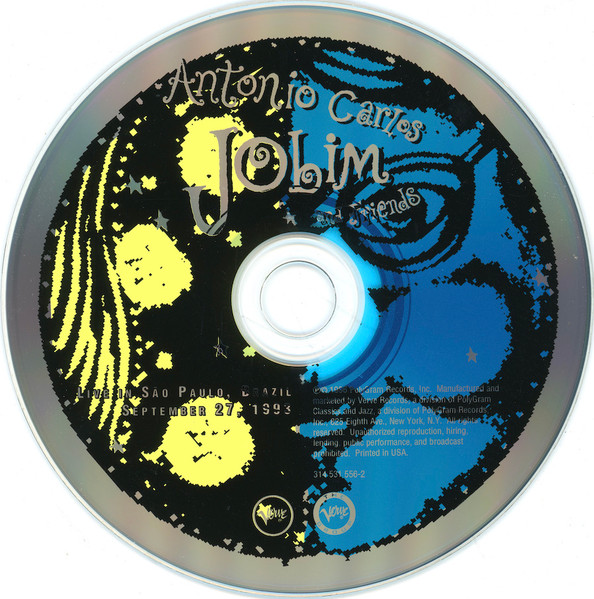 Antonio Carlos Jobim - Antonio Carlos Jobim And Friends | Verve Records (314 531 556-2) - 3 Antonio Carlos Jobim - Antonio Carlos Jobim And Friends | Verve Records (314 531 556-2) - 3