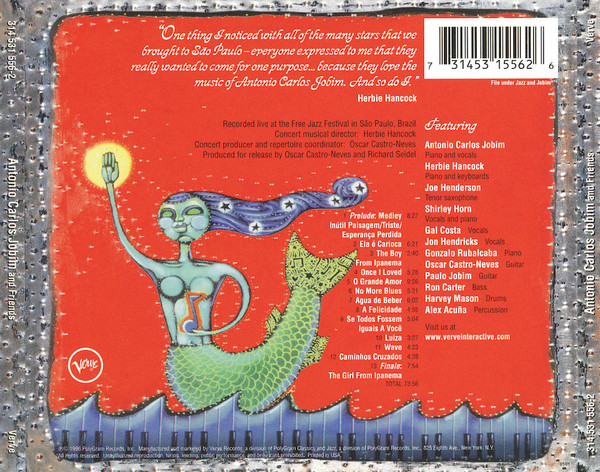 Antonio Carlos Jobim - Antonio Carlos Jobim And Friends | Verve Records (314 531 556-2) - 2 Antonio Carlos Jobim - Antonio Carlos Jobim And Friends | Verve Records (314 531 556-2) - 2