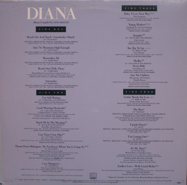 Diana Ross - Diana Ross Anthology | Motown (6049ML2) - 4 Diana Ross - Diana Ross Anthology | Motown (6049ML2) - 4