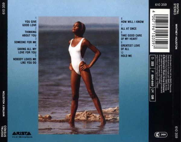 Whitney Houston - Whitney Houston | Arista (610 359-222) - 2 Whitney Houston - Whitney Houston | Arista (610 359-222) - 2