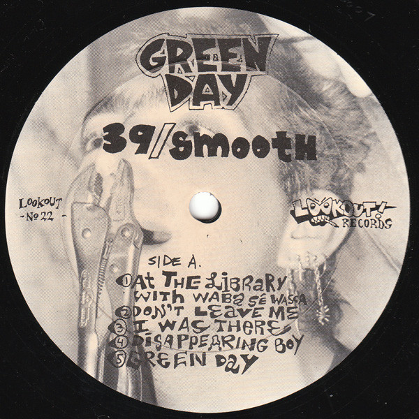 Green Day - 39/Smooth LP | Lookout! Records (No. 22) - 3