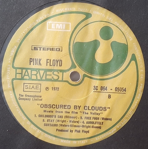 Pink Floyd - Obscured By Clouds | Harvest (3C 064 - 05054) - 4