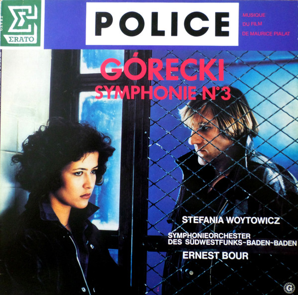 Henryk Górecki - Stefania Woytowicz , Sinfonieorchester Des Südwestfunks , Ernest Bour - Police (Symphonie N° 3) | Erato (ERA 9275)