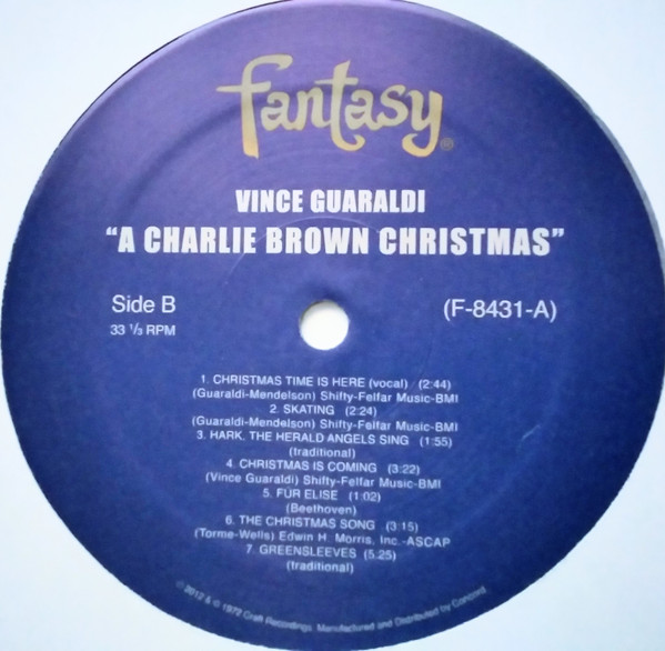 Vince Guaraldi Trio - A Charlie Brown Christmas | Fantasy (CR04571) - 4 Vince Guaraldi Trio - A Charlie Brown Christmas | Fantasy (CR04571) - 4