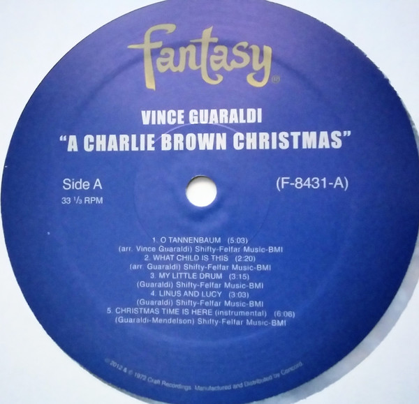 Vince Guaraldi Trio - A Charlie Brown Christmas | Fantasy (CR04571) - 3 Vince Guaraldi Trio - A Charlie Brown Christmas | Fantasy (CR04571) - 3