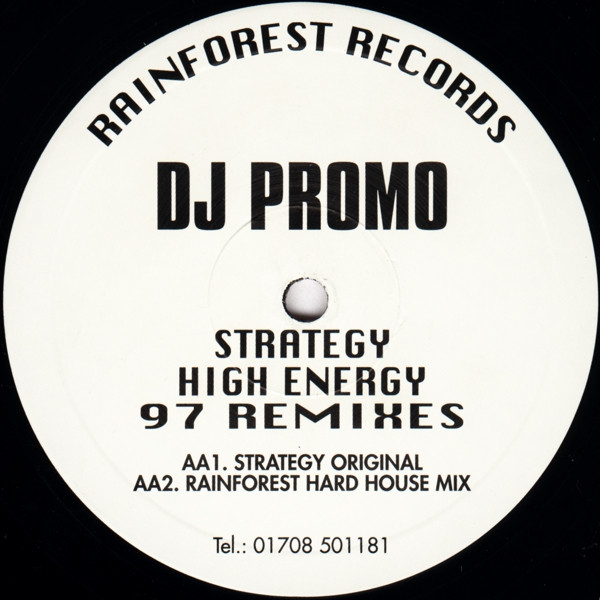 Strategy - High Energy (97 Remixes) | Rain Forest Records (RF 29) - 2