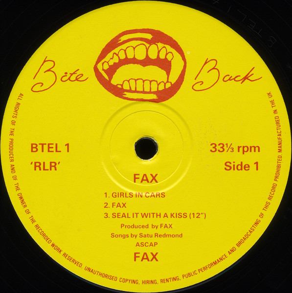 Fax - Fax | Bite Back (BTEL 1) - 3