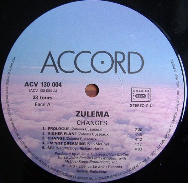 Zulema - Change | Accord (ACV 130 004) - 3 Zulema - Change | Accord (ACV 130 004) - 3