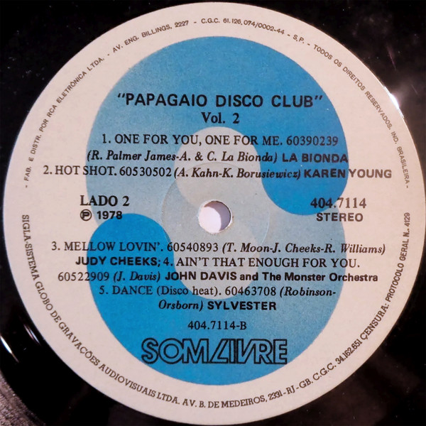 Various - Papagaio Disco Club Vol. 2 | Som Livre (404.7114) - 4 Various - Papagaio Disco Club Vol. 2 | Som Livre (404.7114) - 4