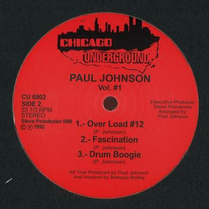 Paul Johnson - Vol. #1 | Chicago Underground (CU 6902) - 2 Paul Johnson - Vol. #1 | Chicago Underground (CU 6902) - 2