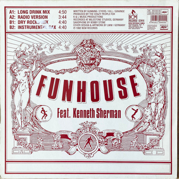 Funhouse Feat. Kenneth Sherman - Dancin' Easy | BCM Records (SPV 050-555145) - 2 Funhouse Feat. Kenneth Sherman - Dancin' Easy | BCM Records (SPV 050-555145) - 2