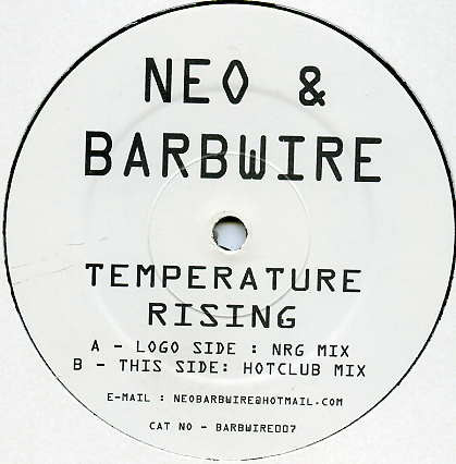Neo & Barbwire - Temperature Rising | Barbwire (BARBWIRE007) - main Neo & Barbwire - Temperature Rising | Barbwire (BARBWIRE007) - main